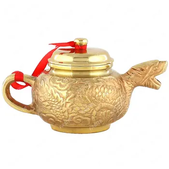Поклонение предкам Медный чайник Бог богатства Поклонение Будде Медный горшок Дракон Феникс Чайник Чайный Будда Нишевый чайник