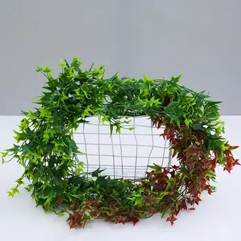 Привлекательный искусственный подвесной эвкалипт, простое в уходе экологичное имитационное растение, искусственное вьющееся зеленое растение