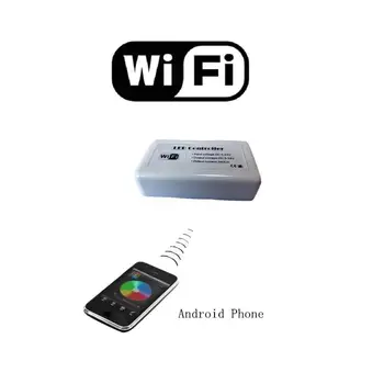 WiFi мини светодиодный контроллер; входной сигнал DC 5-24 В 3 канала беспроводной контроллер лампы Android control; Wifi мини RGB контроллер WF104