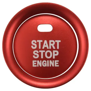 Комплект из 2 предметов, кнопка запуска двигателя без ключа и окружающее декоративное кольцо для 3 6-3-5-9 MX-5 с функцией Push Engine