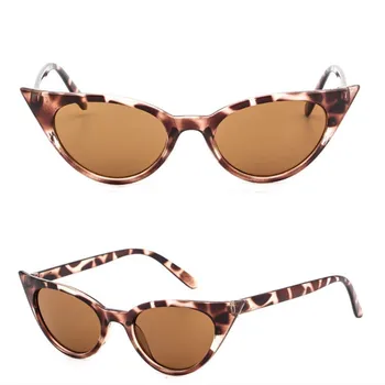 Солнцезащитные очки Cat Eye Женские Брендовые Дизайнерские Зеркальные Черные Солнцезащитные очки Женские линзы для очков UV400