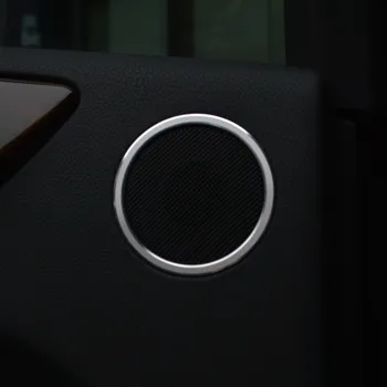 Автомобильный Стайлинг Дверной Аудио Динамик Кольца Декоративная Накладка Для Mercedes Benz ML GL GLE GLS 2012-2019 Интерьер Из Алюминиевого Сплава