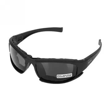 Поляризованные очки UV400 X7, военные очки, армейские солнцезащитные очки с 4 линзами, Оригинальная коробка, мужские очки для стрельбы, Gafas