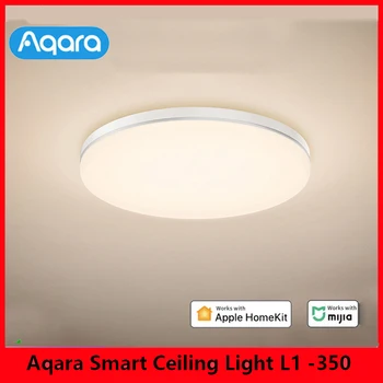 Умный потолочный светильник Aqara L1 -350 Zigbee 3.0 С цветовой температурой Светодиодная лампа для спальни Работает с Mijia Apple Homekit